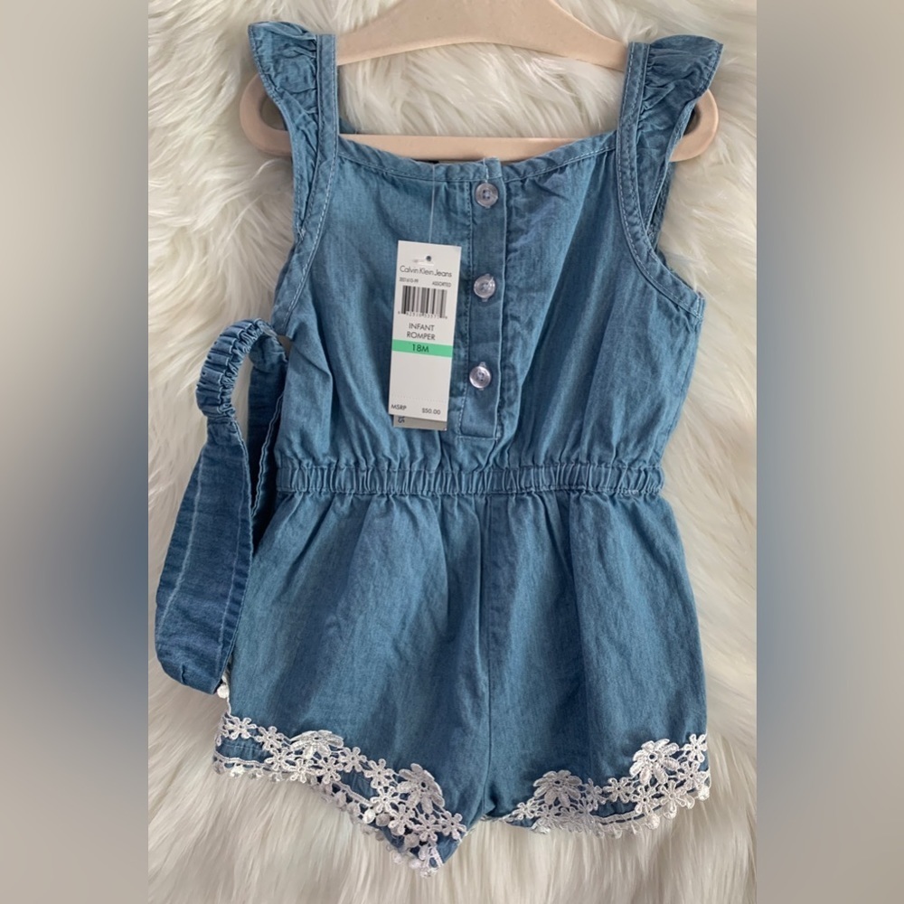 Calvin Klein Jeans - Romper (Size 18m) NWT - Picture 5 of 5